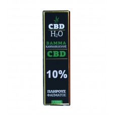 ΝΕΑ ΣΥΝΘΕΣΗ CBD H₂0, ΕΛΑΙΟ ΜΕ 10% CBD ΠΛΗΡΟΥΣ ΦΑΣΜΑΤΟΣ, 10ML